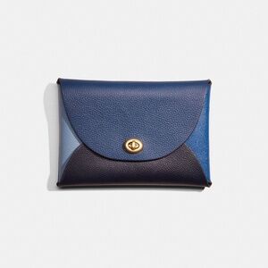 Coach Remade Colorblock Large Pouch